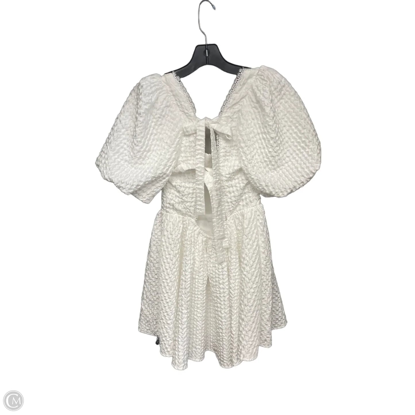 Dress Casual Midi By Clothes Mentor In White, Size: S