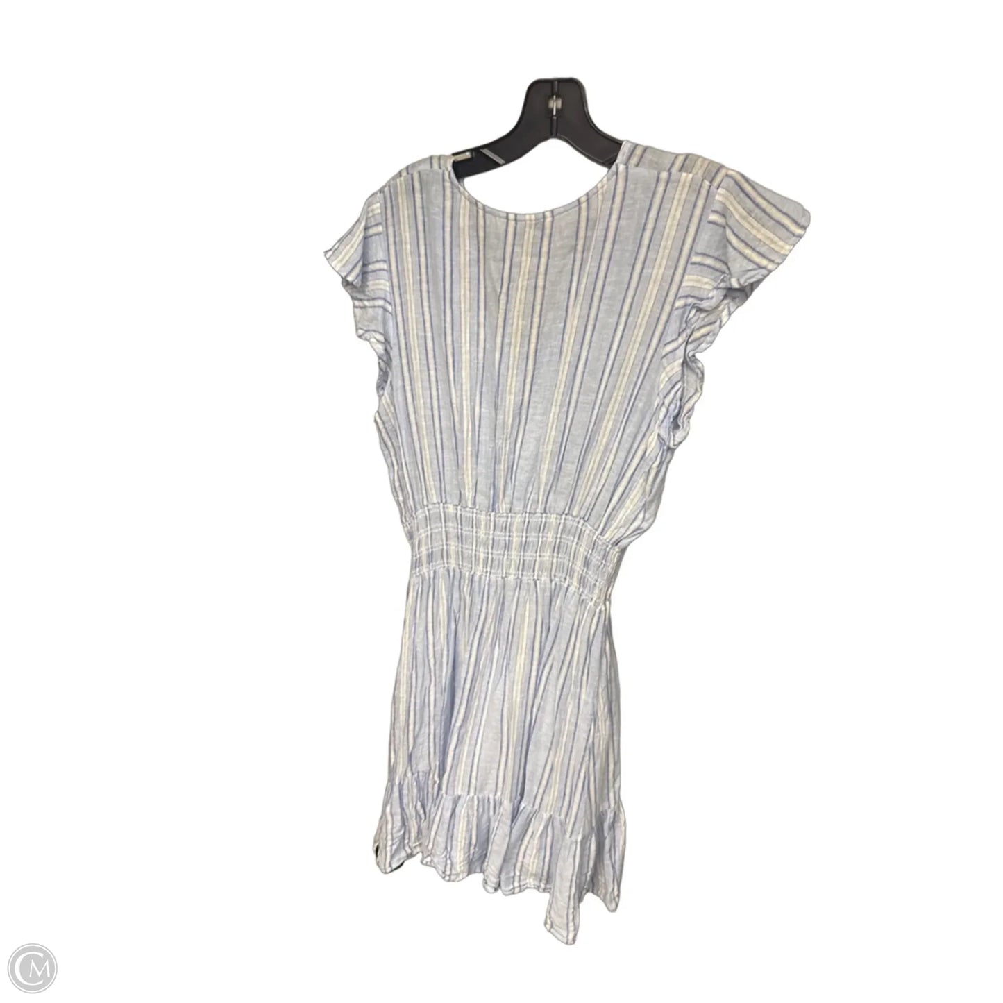 Dress Casual Midi By Rails In Blue & White, Size: M
