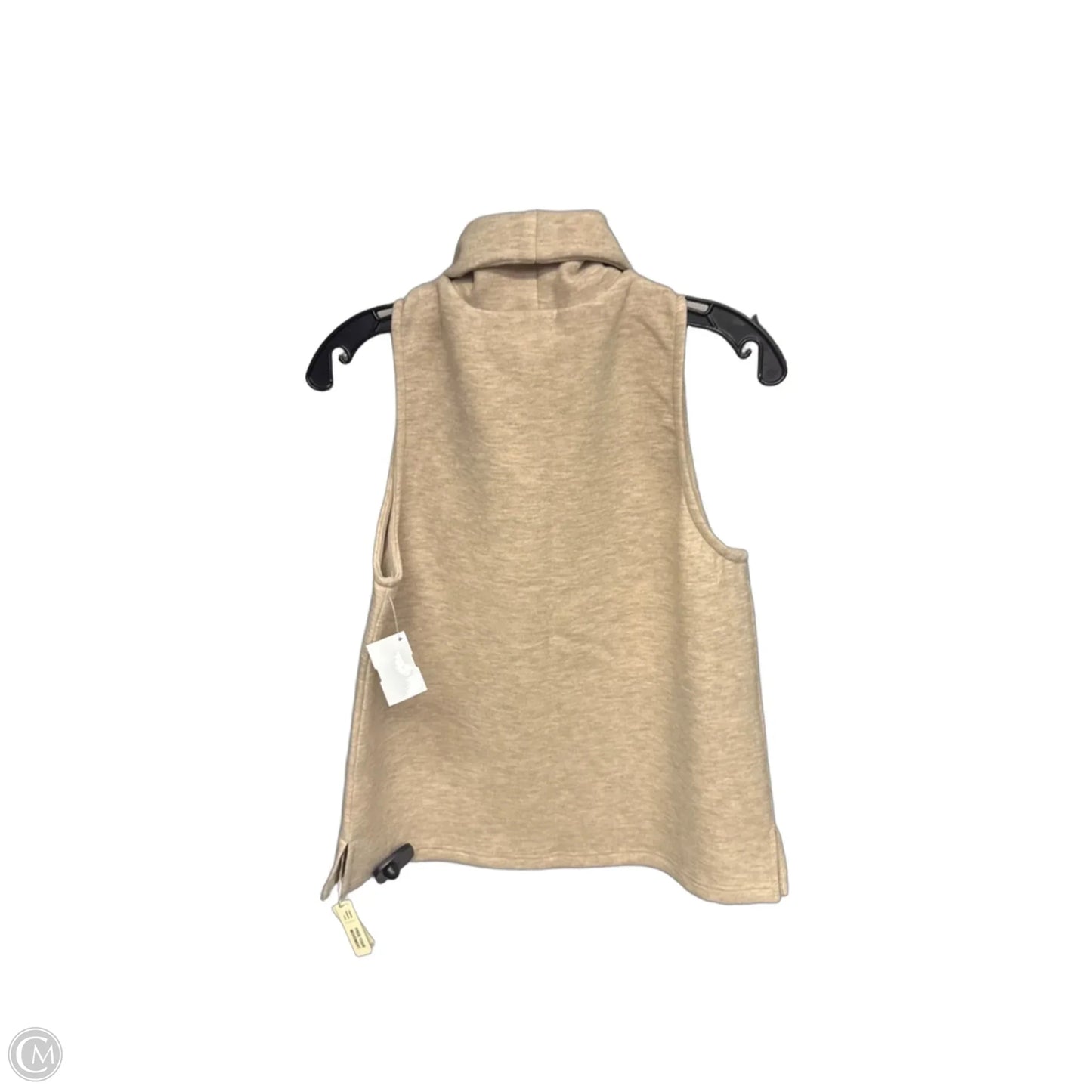 Top Sleeveless By Clothes Mentor In Beige, Size: M