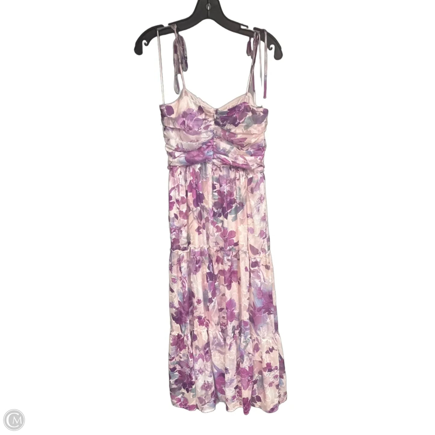 Dress Casual Maxi By Chelsea 28 In Pink & Purple, Size: S