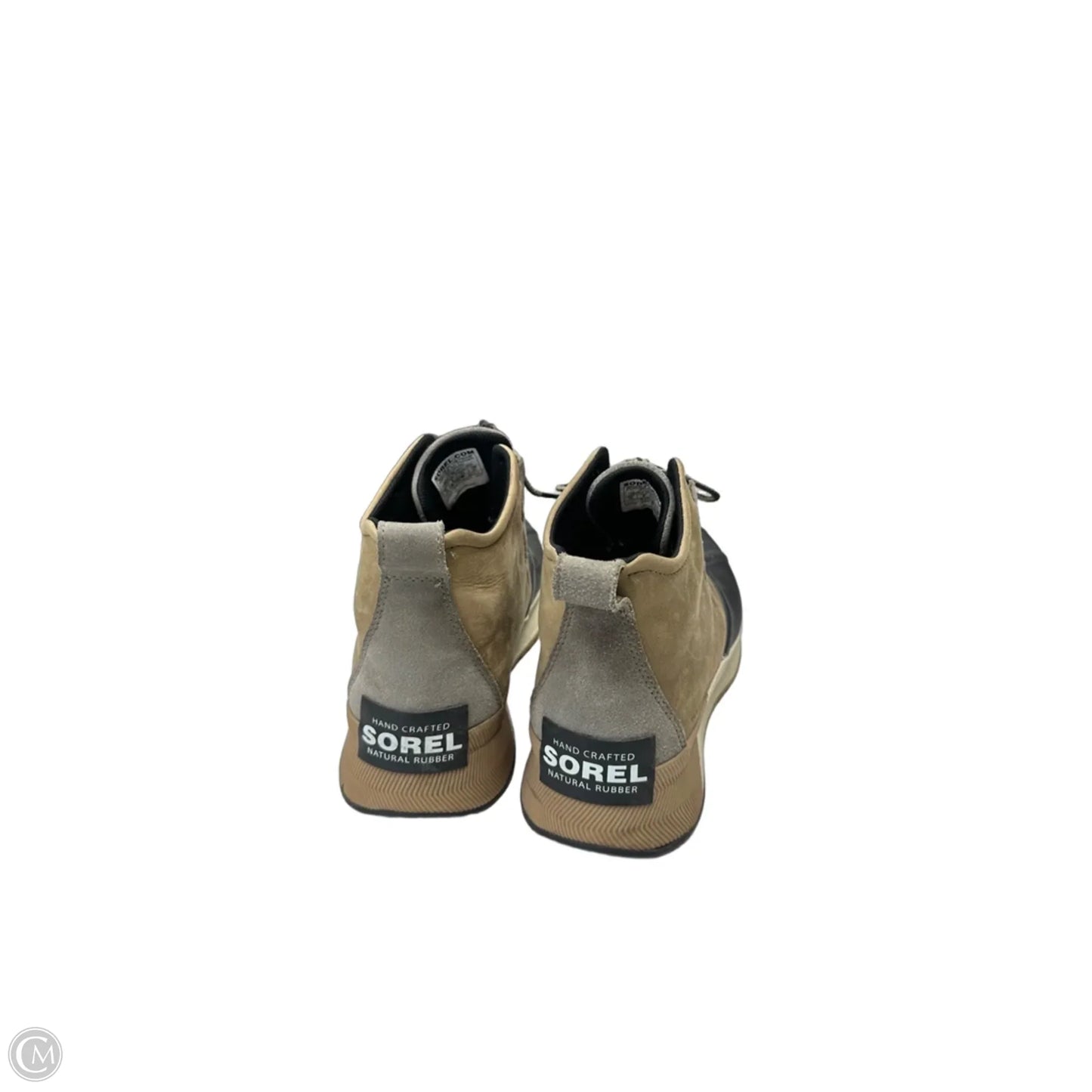 Boots Snow By Sorel In Black & Tan, Size: 10
