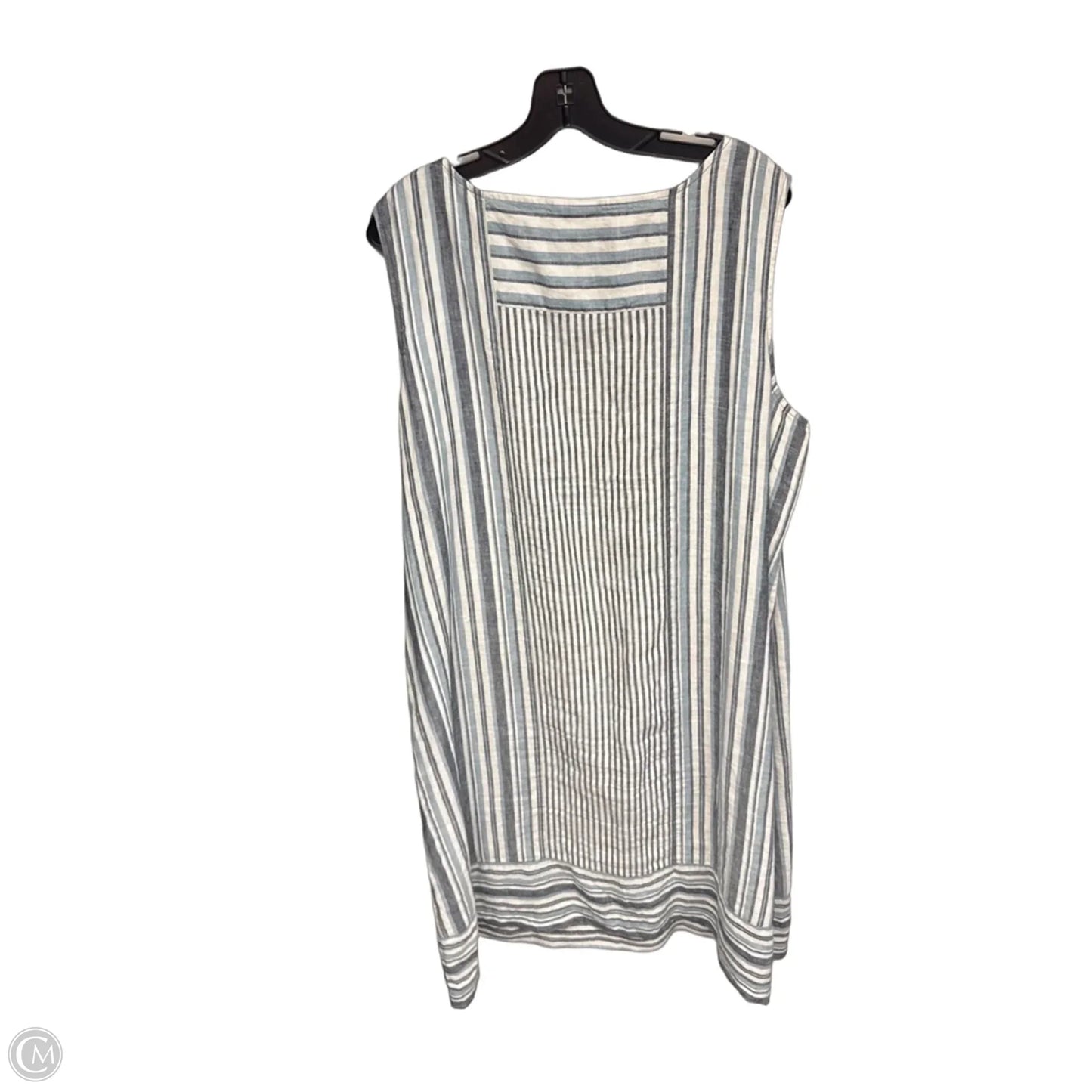 Dress Casual Midi By J. Jill In Striped Pattern, Size: 2x
