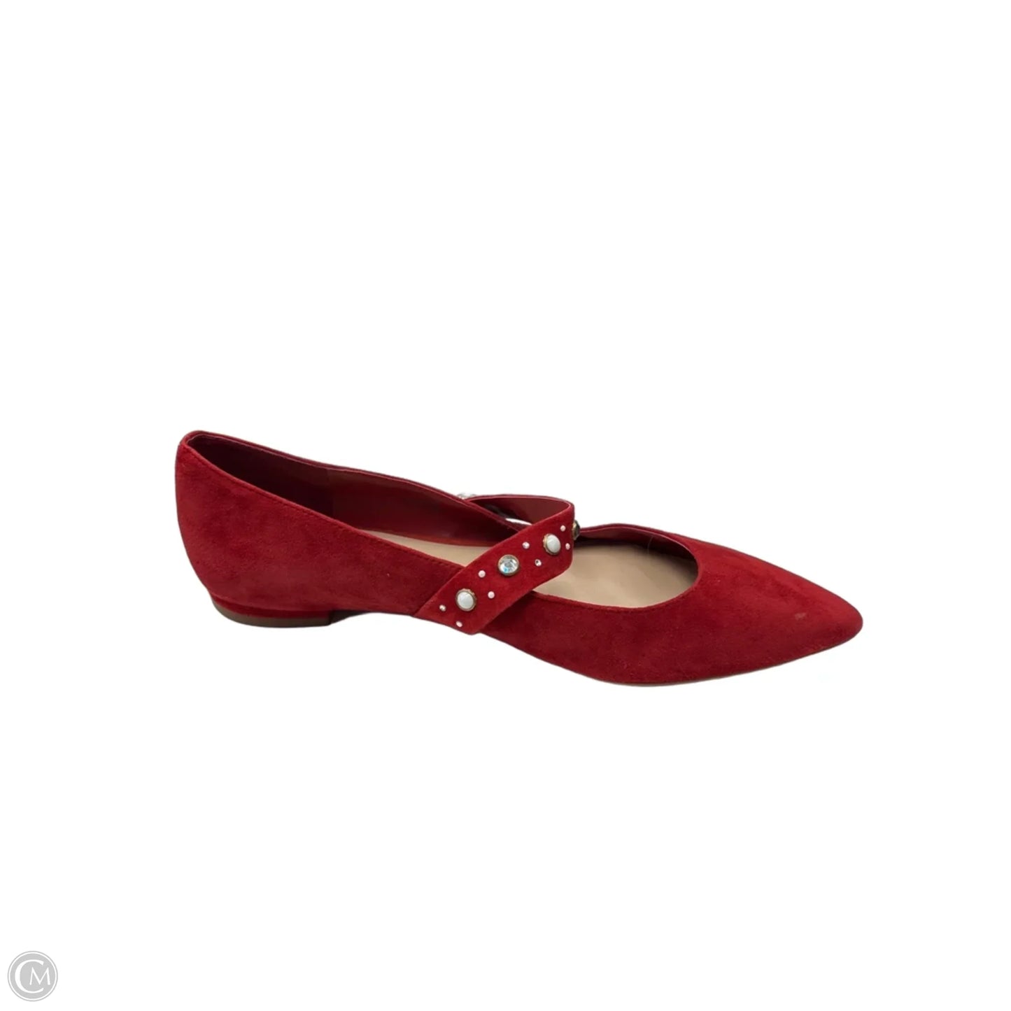 Shoes Flats By Lord And Taylor In Red & White, Size: 9