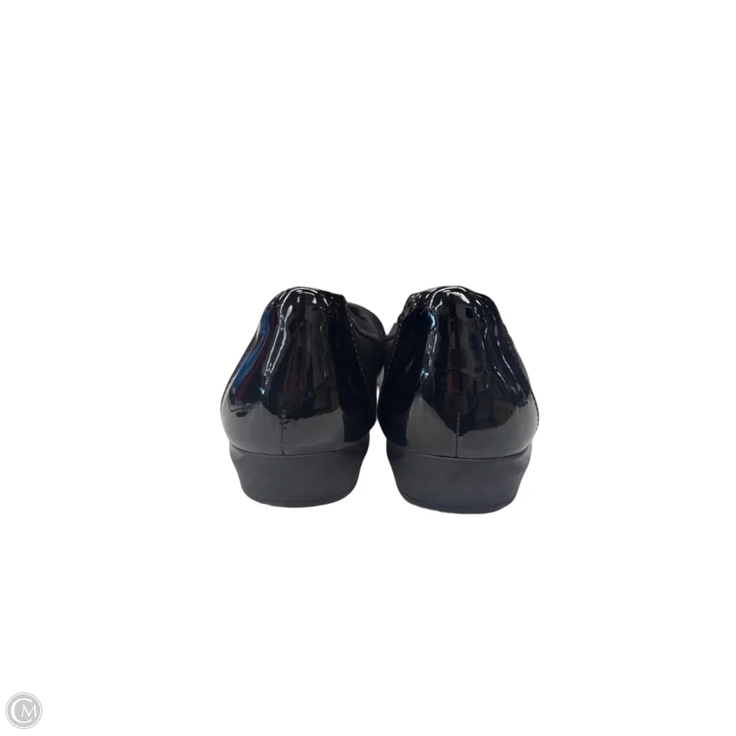 Shoes Flats By Clarks In Black, Size: 9.5