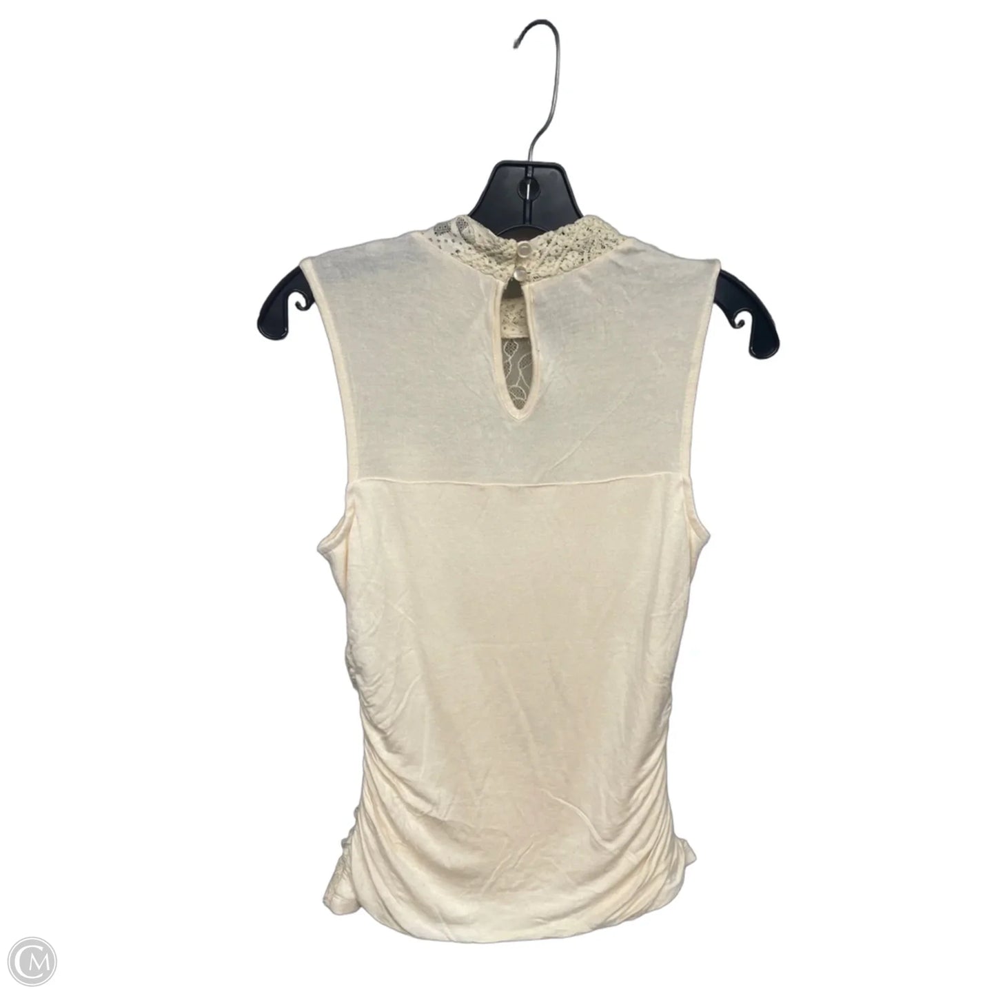 Top Sleeveless By A Byer In Cream, Size: L