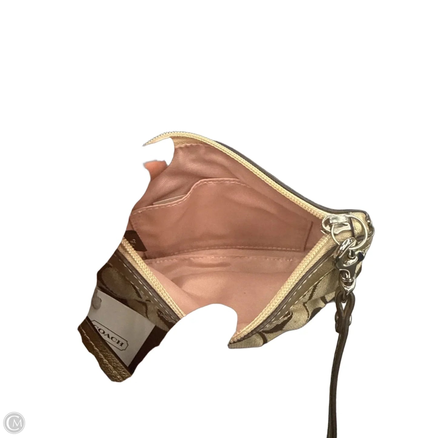 Wristlet Designer By Coach, Size: Small