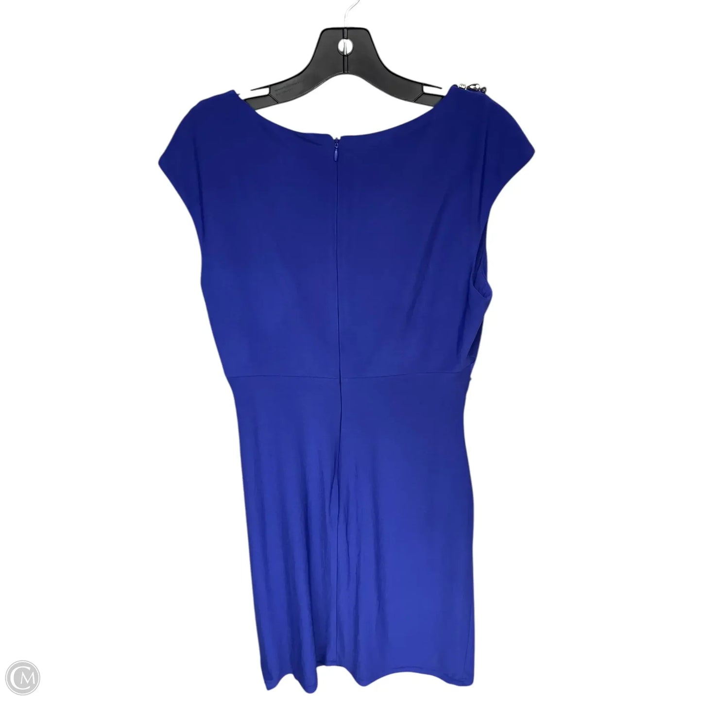 Dress Party Midi By Vince Camuto In Blue & Silver, Size: 10