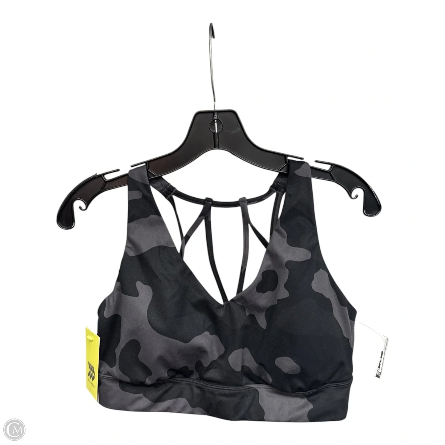 Athletic Bra By All In Motion In Black & Grey, Size: L