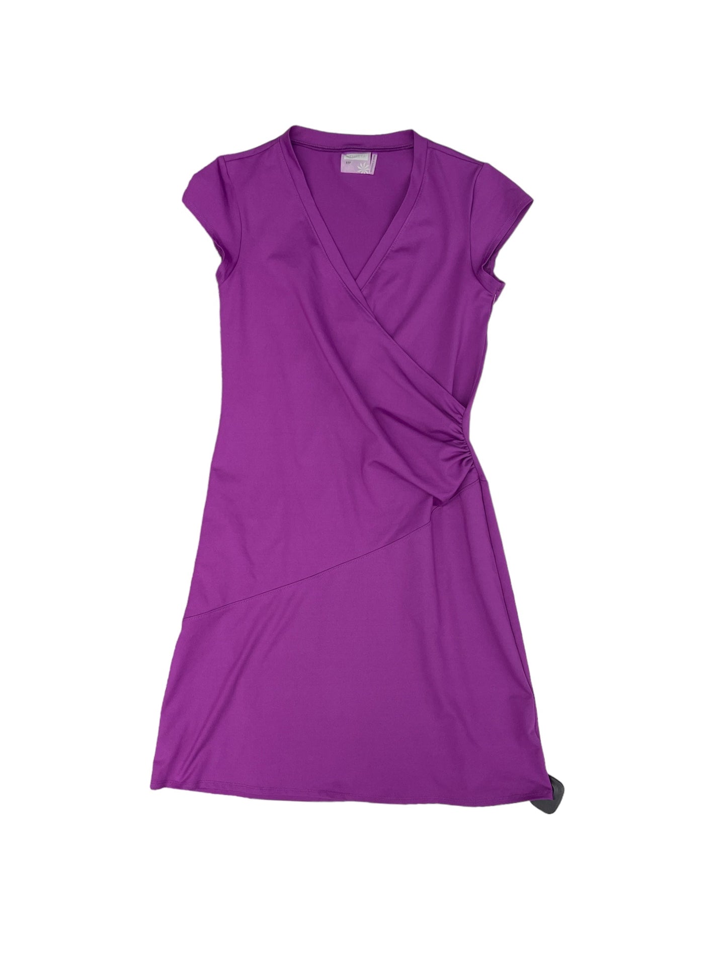 Purple Athletic Dress Athleta, Size Petite Xs