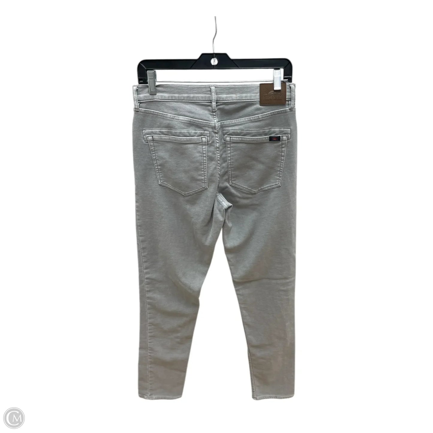 Jeans Skinny By Faherty In Grey, Size: 10