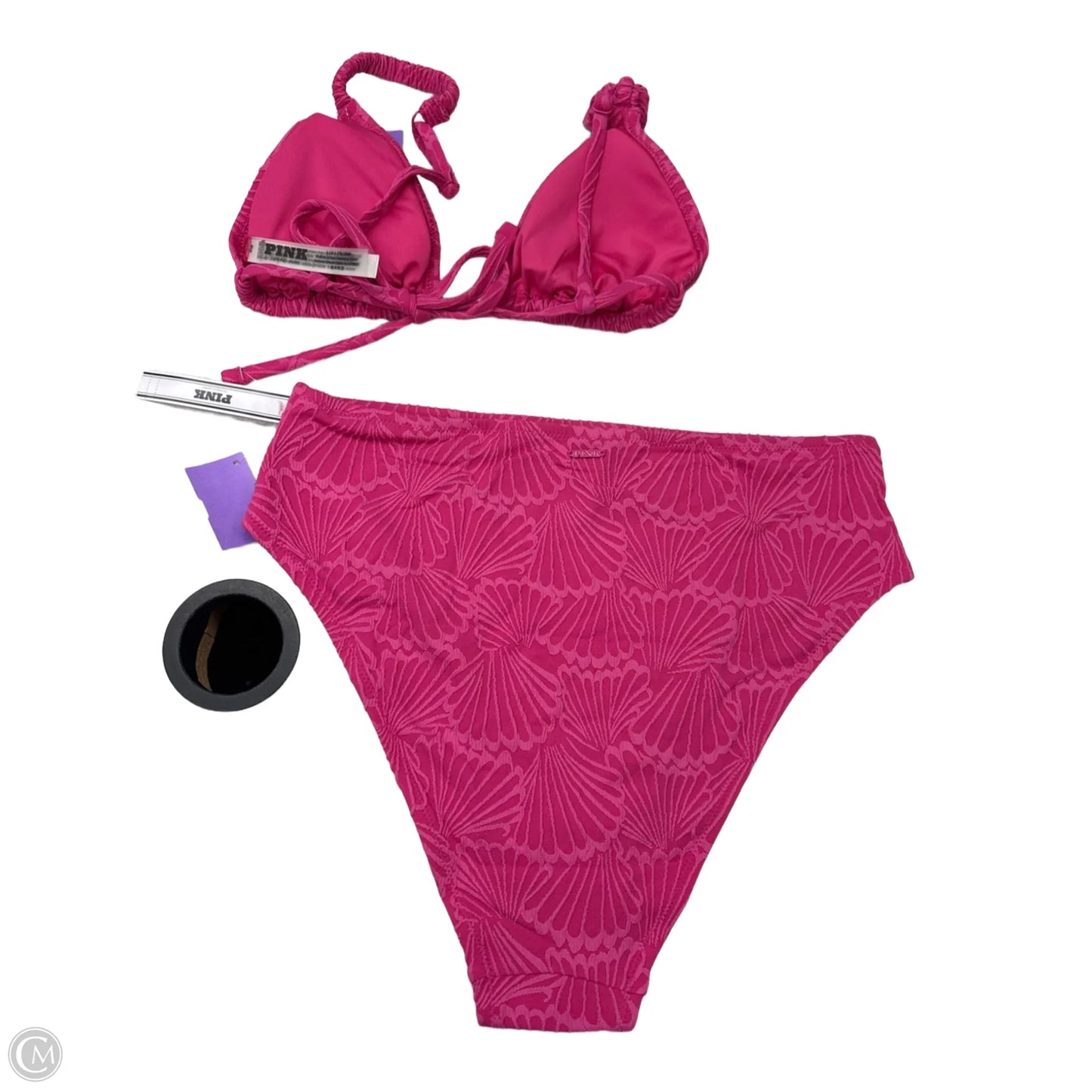 Swimsuit 2pc By Pink In Pink, Size: L