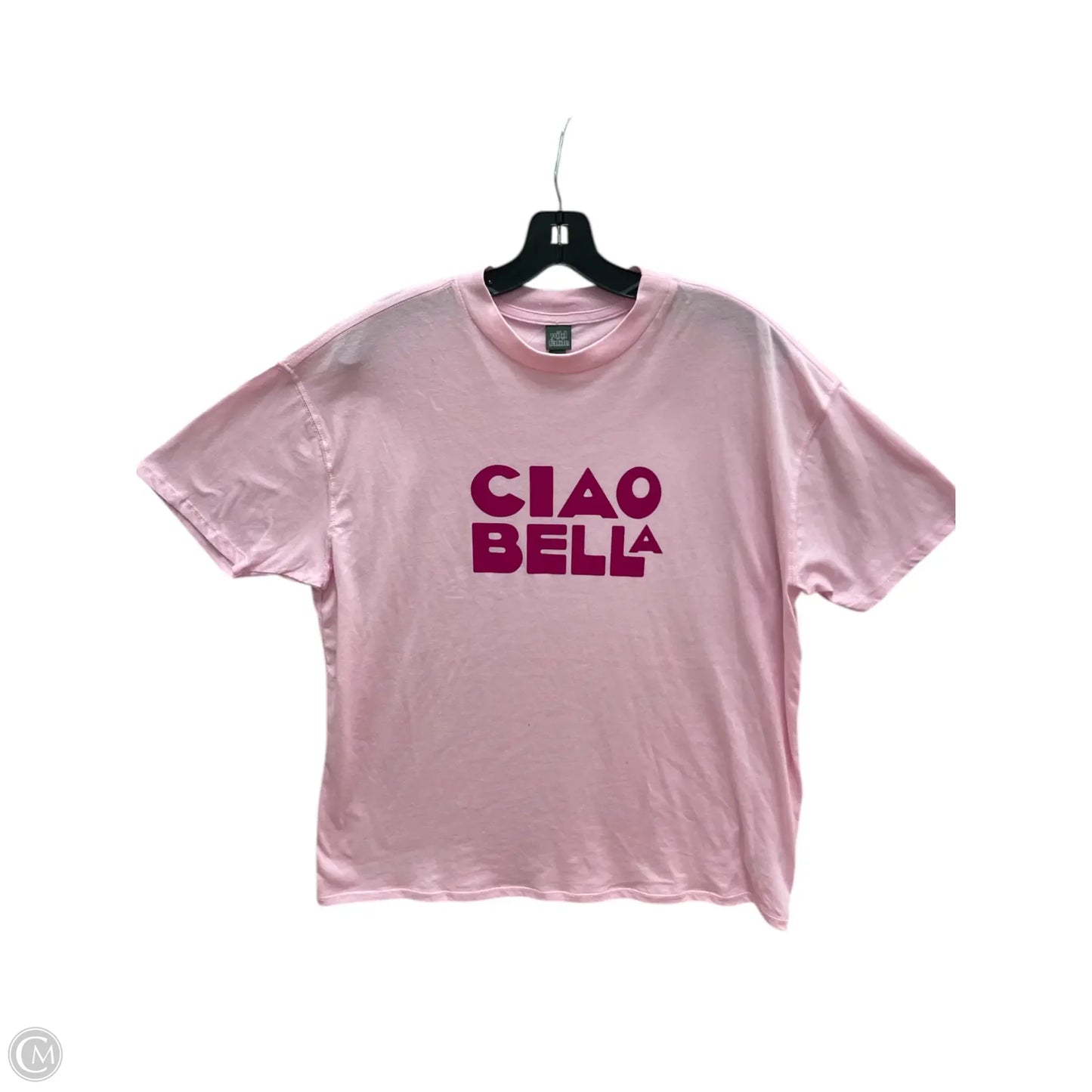 Top Short Sleeve By Wild Fable In Pink & Red, Size: Xs