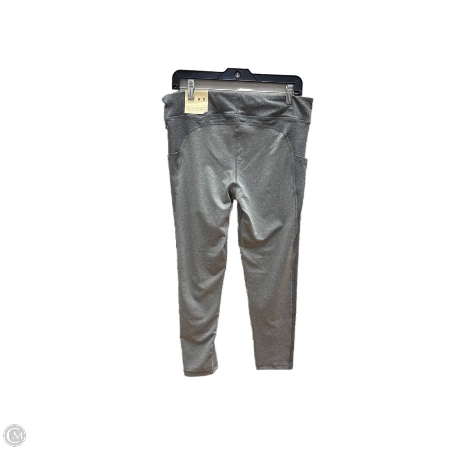 Athletic Leggings By Clothes Mentor In Grey, Size: Xl