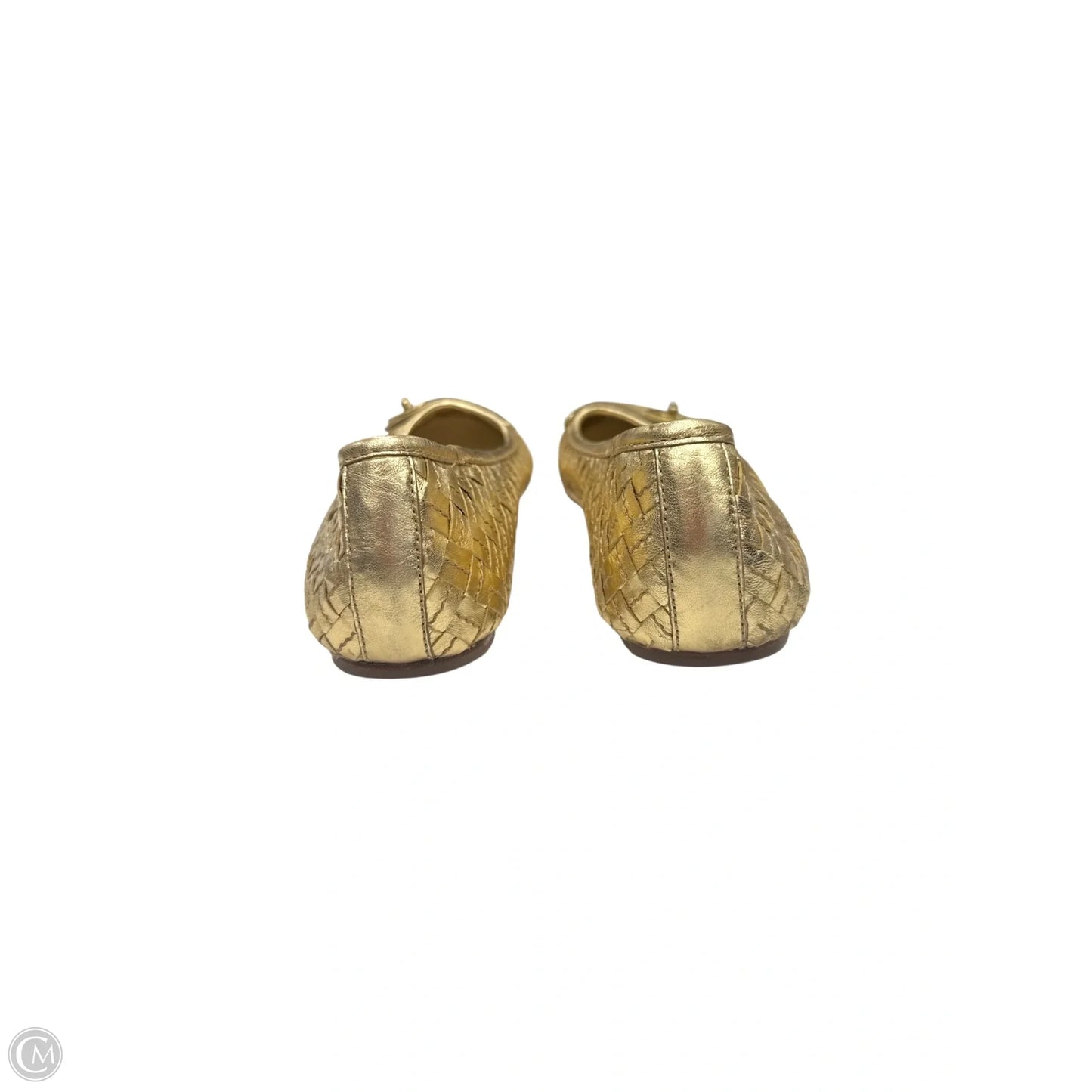 Shoes Designer By Coach In Gold, Size: 9.5