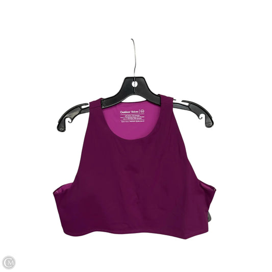 Athletic Bra By Outdoor Voices In Purple, Size: 3x