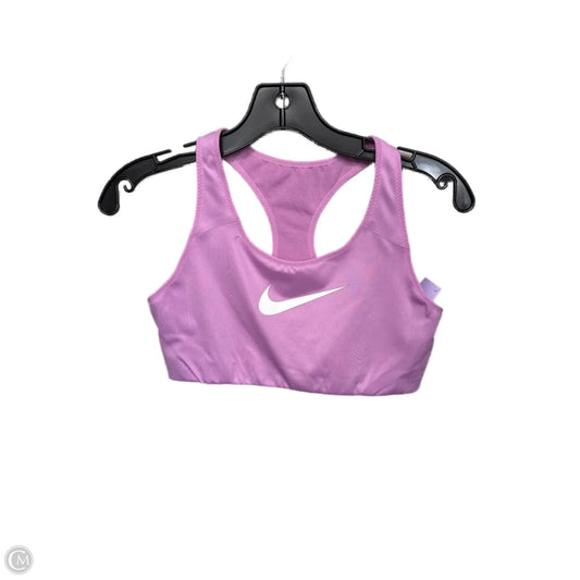 Athletic Bra By Nike Apparel In Pink, Size: L