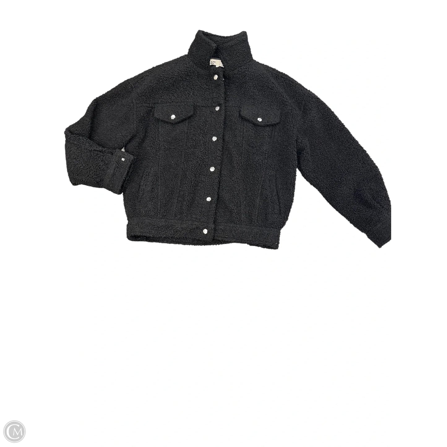 Jacket Faux Fur & Sherpa By Clothes Mentor In Black, Size: Xs