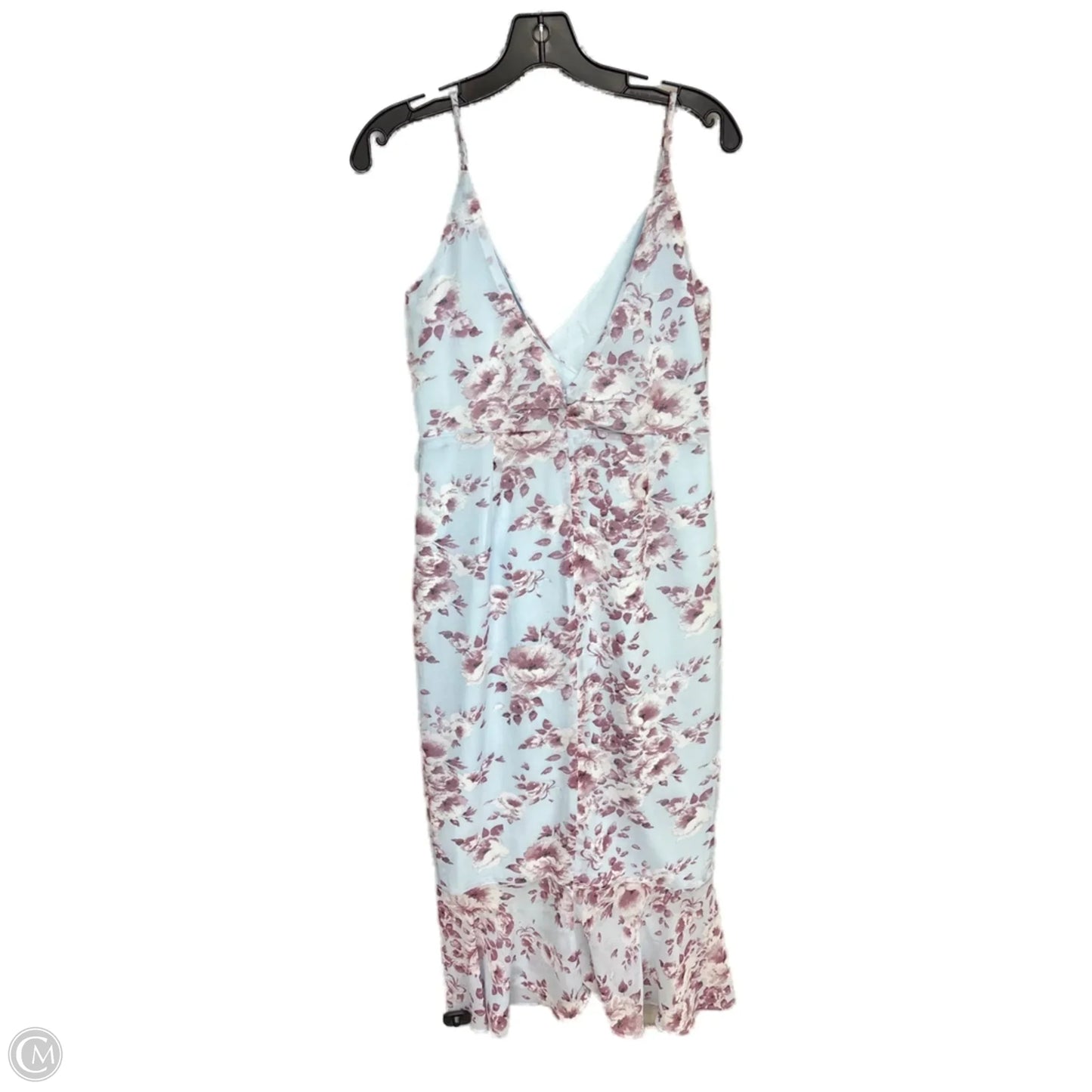 Dress Casual Midi By Bardot In Blue & Purple, Size: S