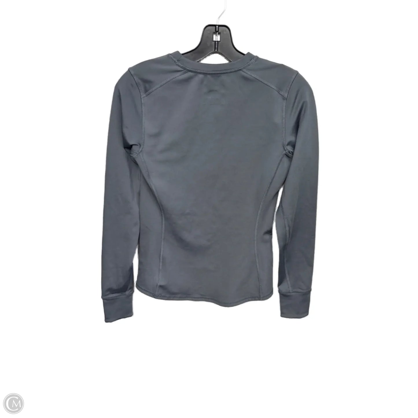 Athletic Top Long Sleeve Crewneck By The North Face In Grey, Size: S
