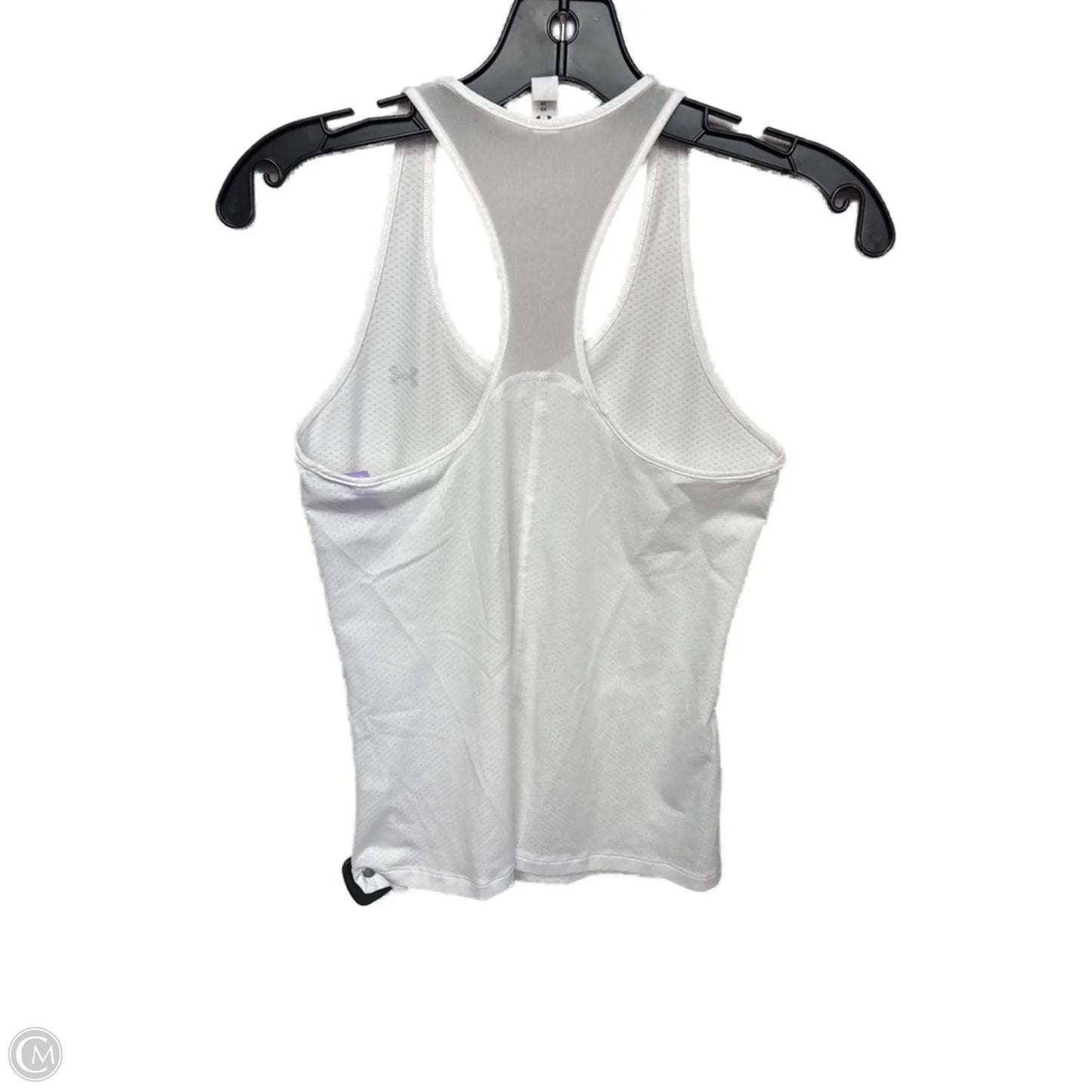 Athletic Tank Top By Under Armour In White, Size: Xs