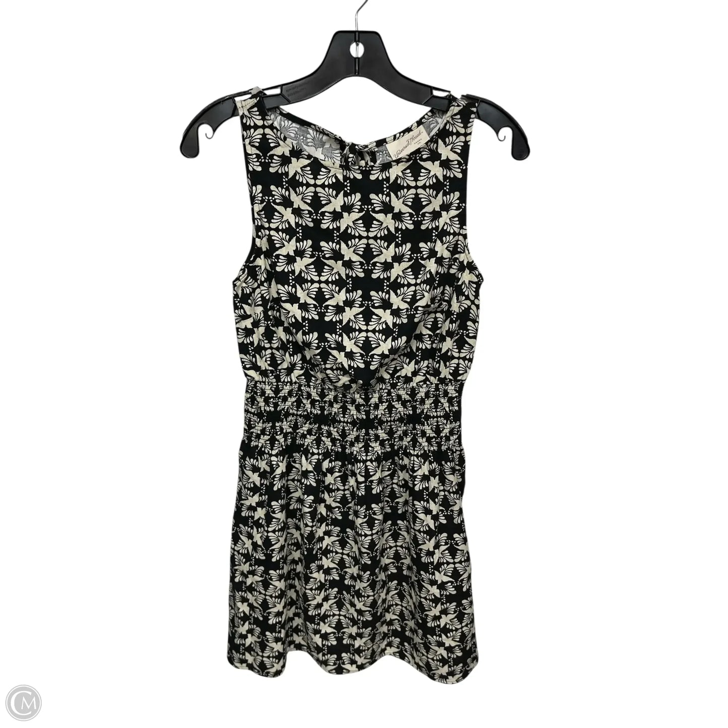 Dress Casual Short By Universal Thread In Black & Cream, Size: Xs
