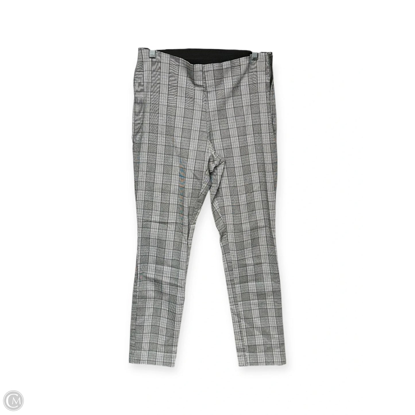 Pants Cropped By A New Day In Black & White, Size: 6