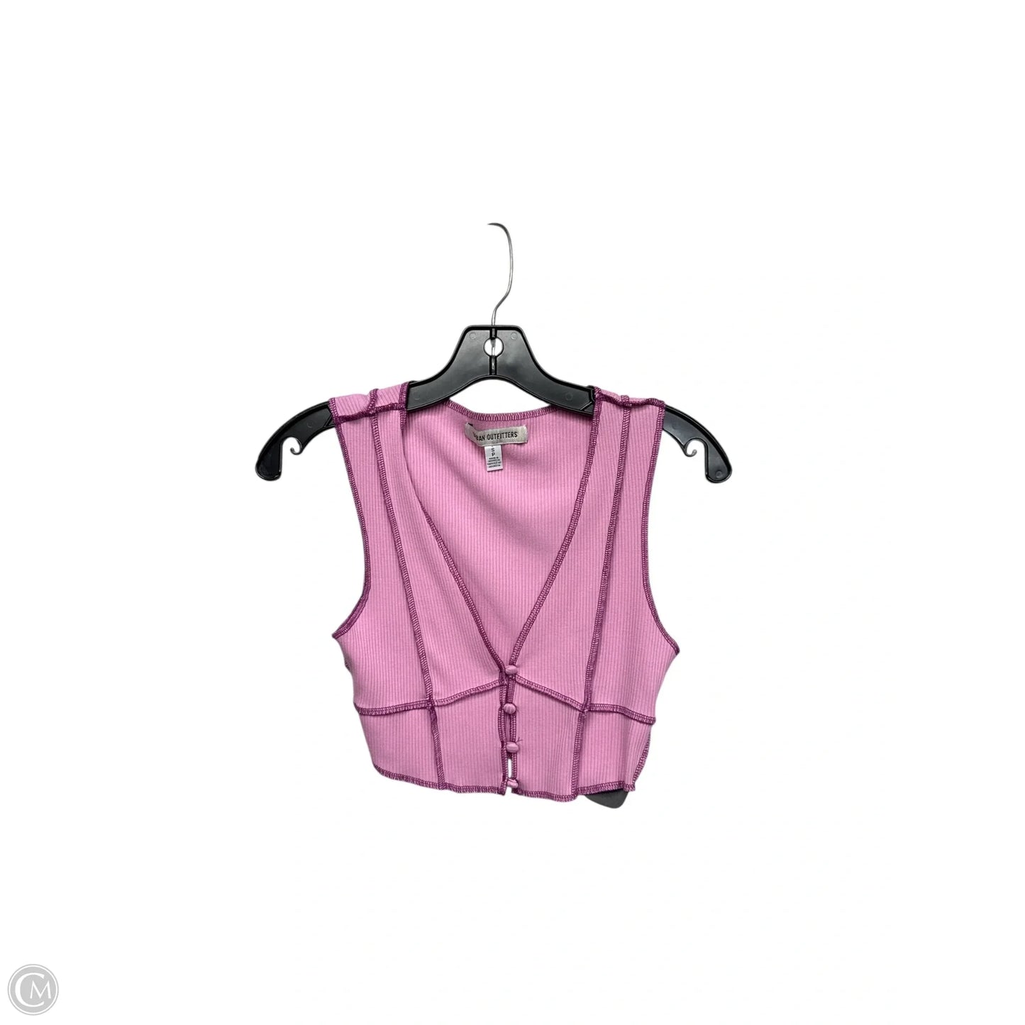 Top Sleeveless Basic By Urban Outfitters In Pink, Size: S