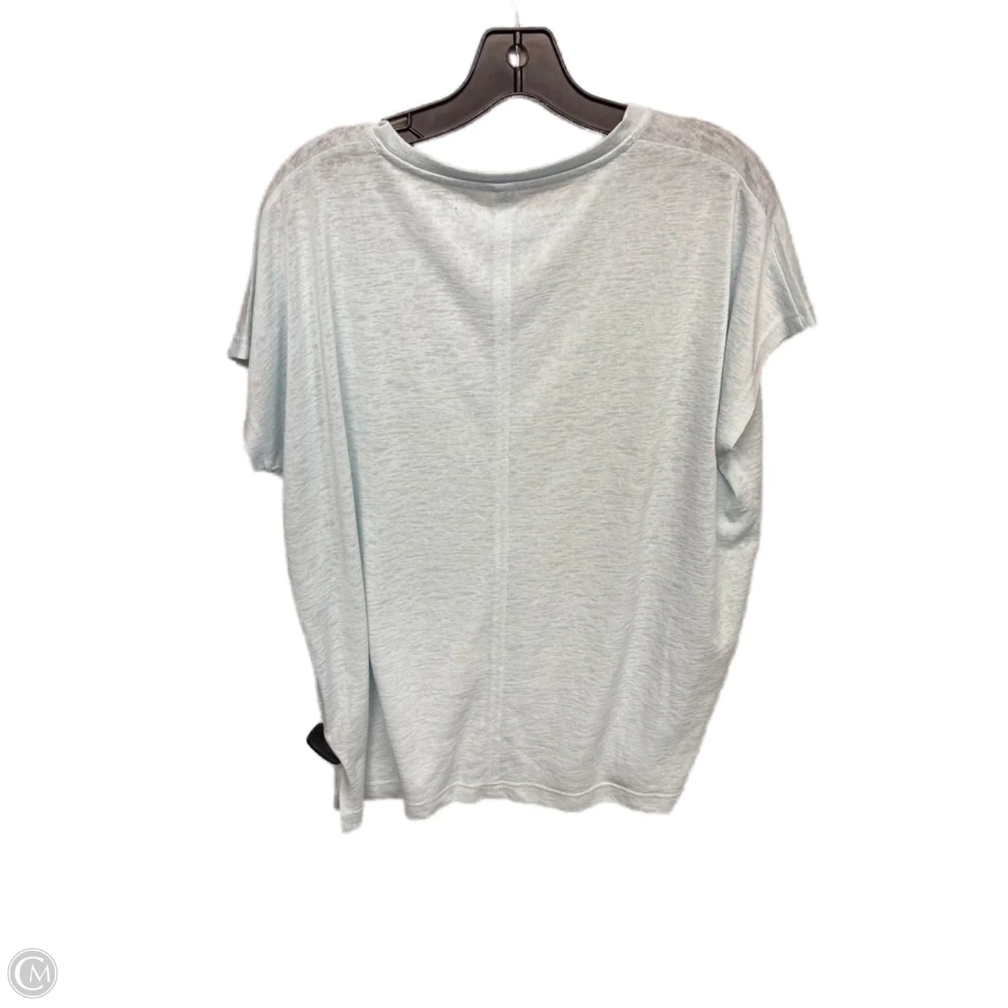 Athletic Top Short Sleeve By Athleta In Blue, Size: S