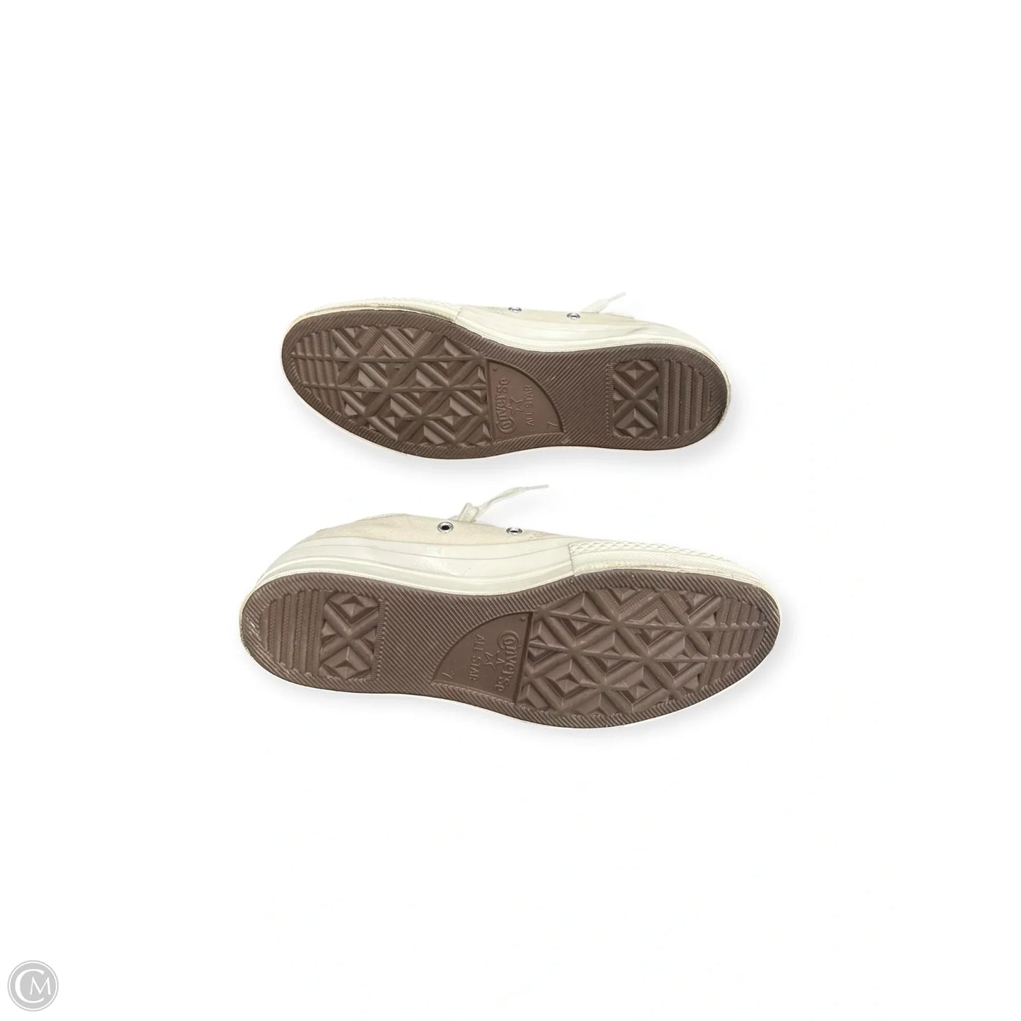 Shoes Sneakers By Converse In Cream, Size: 9
