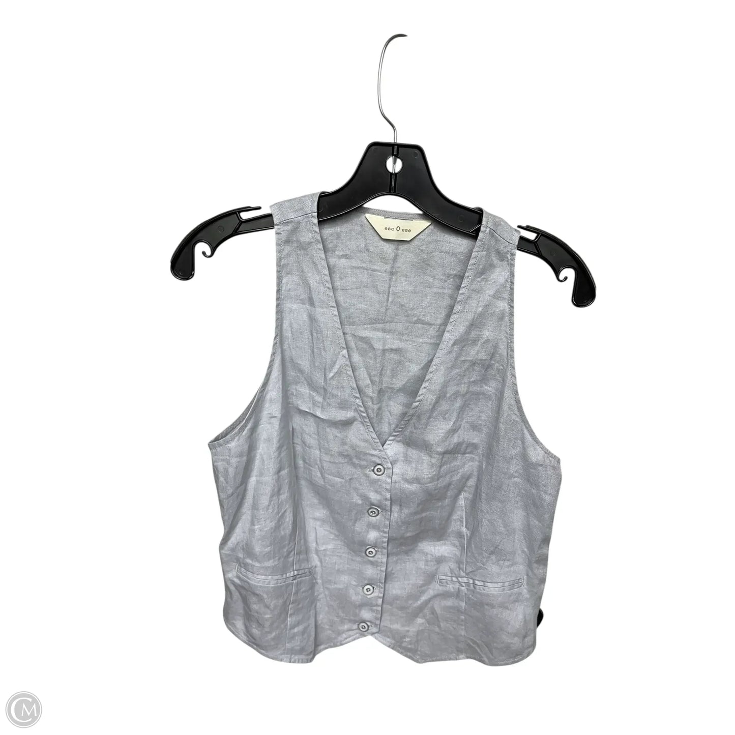 Top Sleeveless By Clothes Mentor In Blue, Size: S