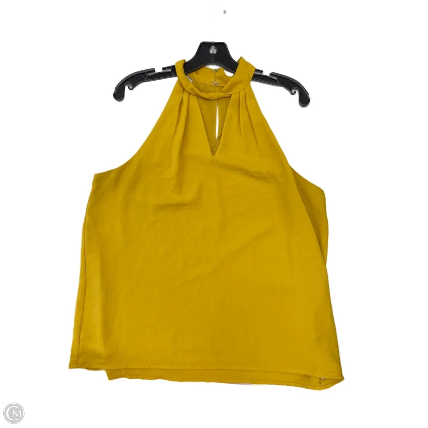 Top Sleeveless By Gilli In Yellow, Size: L