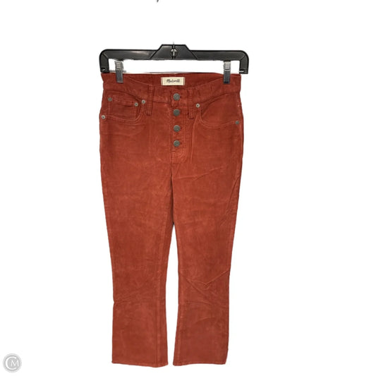 Pants Other By Madewell In Orange, Size: 0