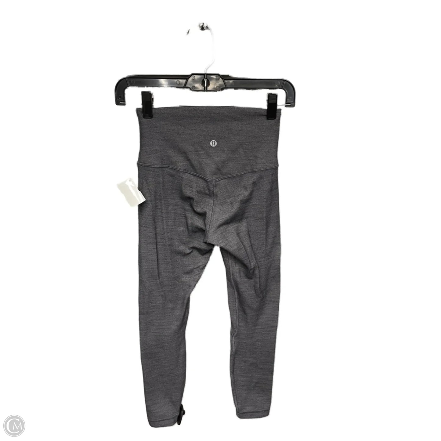 Athletic Leggings By Lululemon In Grey, Size: 4