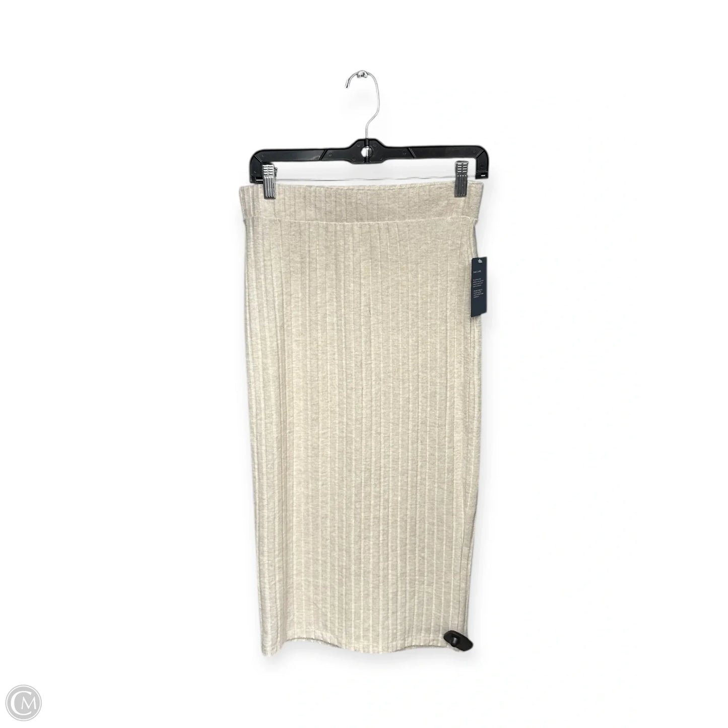 Skirt Midi By Universal Thread In Cream, Size: M