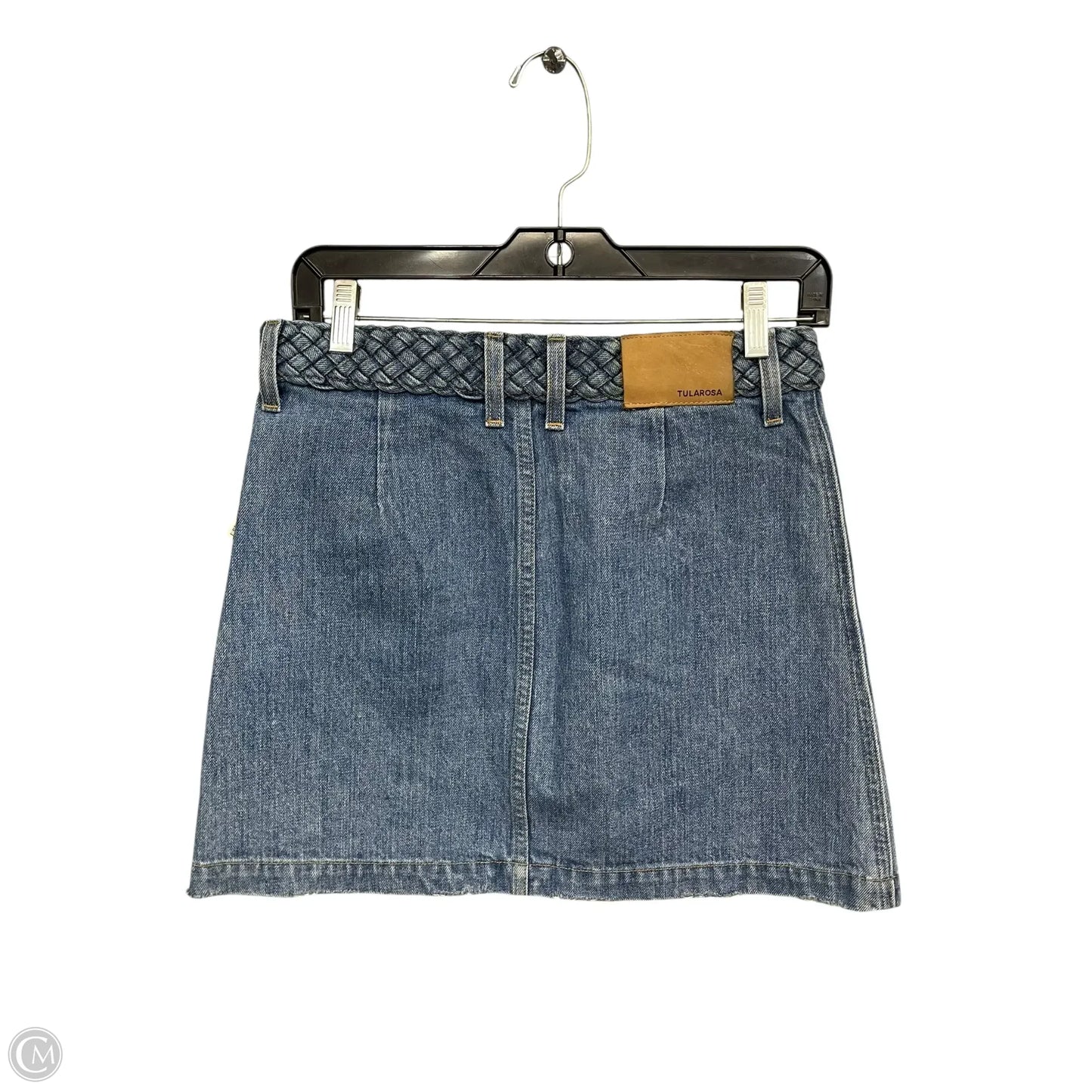 Skirt Mini & Short By Tularosa In Blue Denim, Size: 2