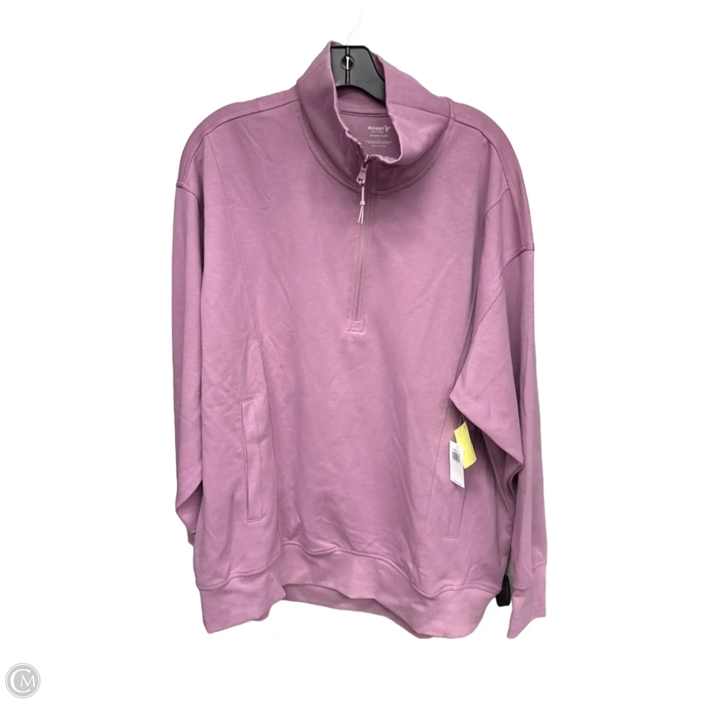 Athletic Sweatshirt Collar By Old Navy In Purple, Size: L