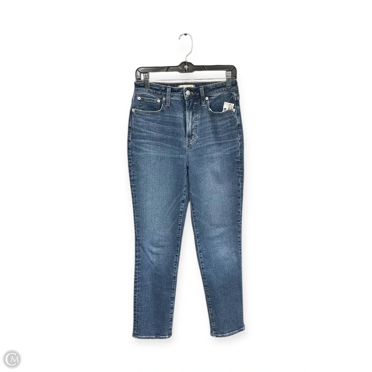 Jeans Straight By Madewell In Blue Denim, Size: 2