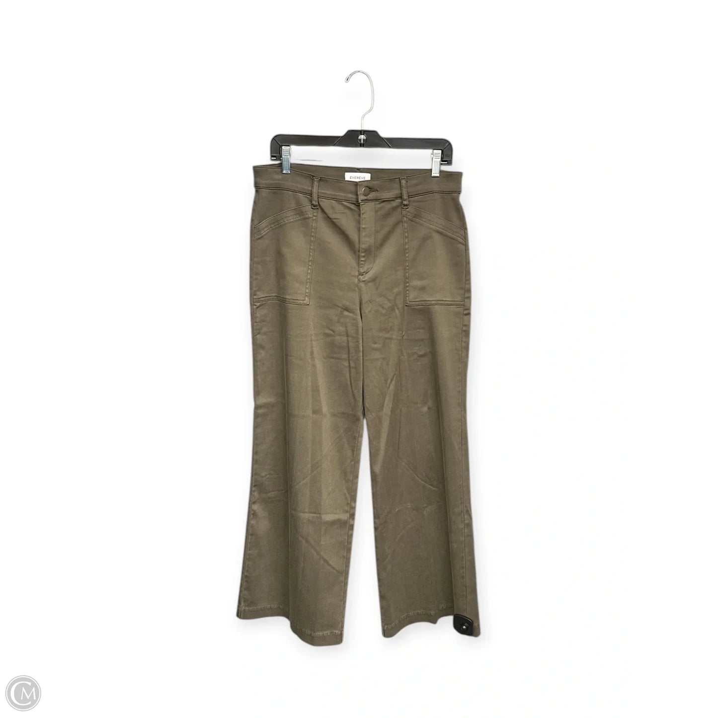 Pants Wide Leg By Evereve In Green, Size: 10
