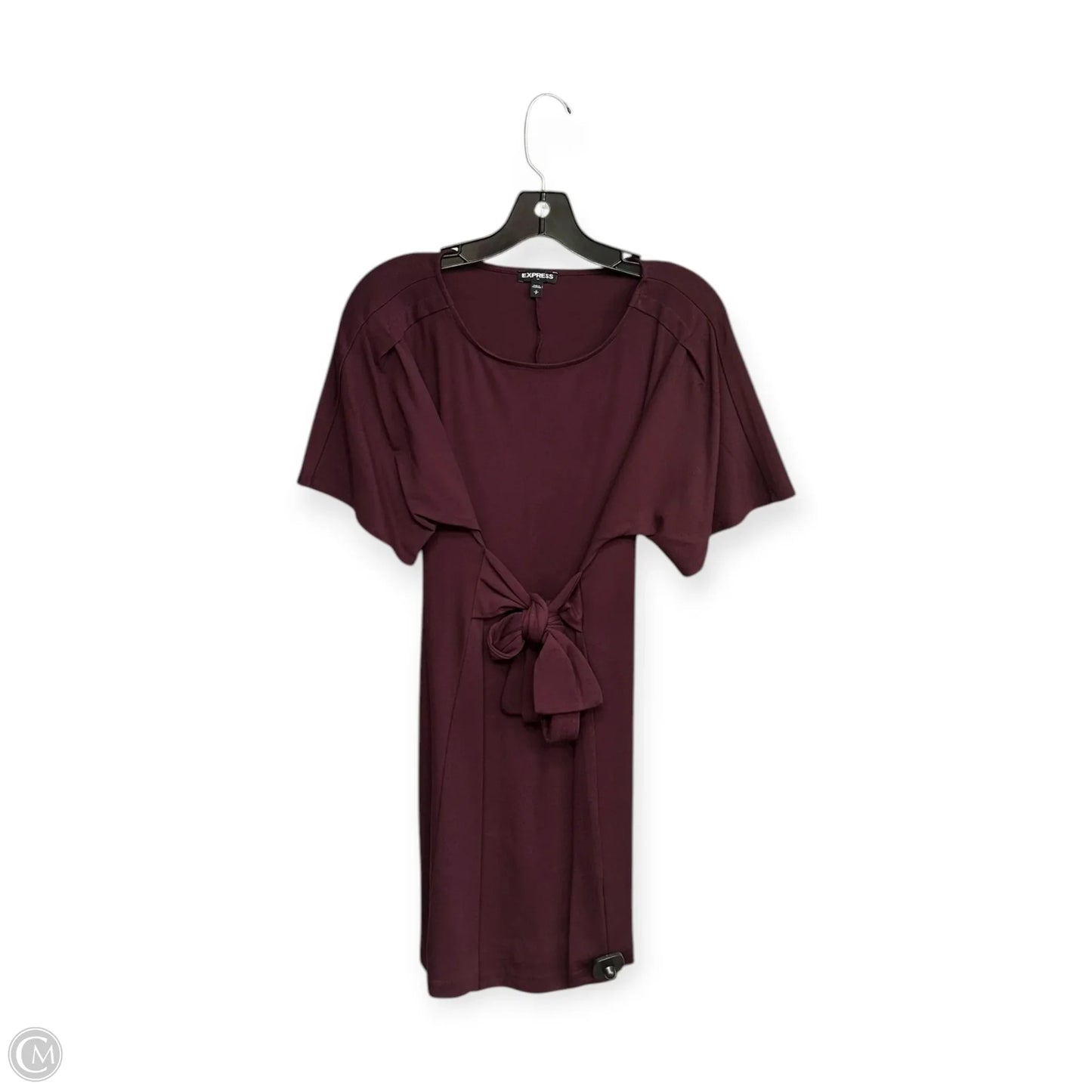 Dress Casual Short By Express In Maroon, Size: S