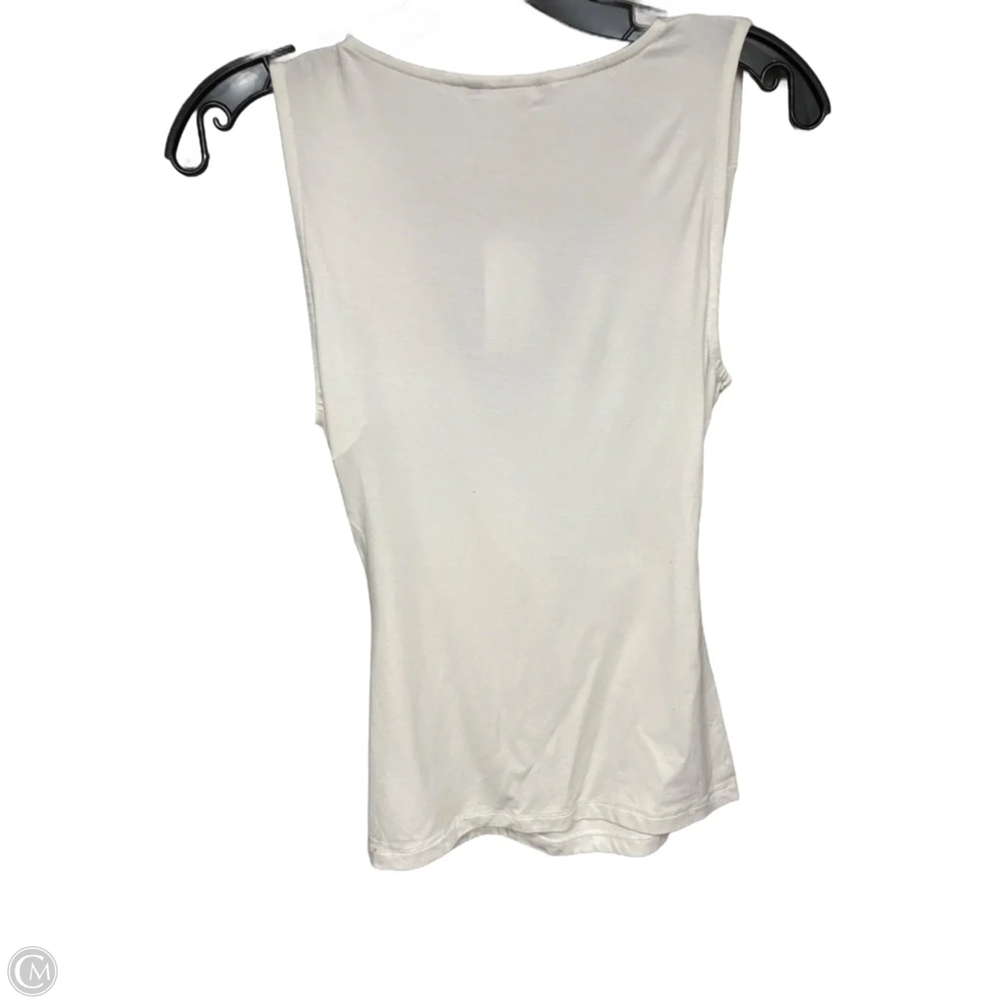 Top Sleeveless By Banana Republic In Ivory, Size: Xs
