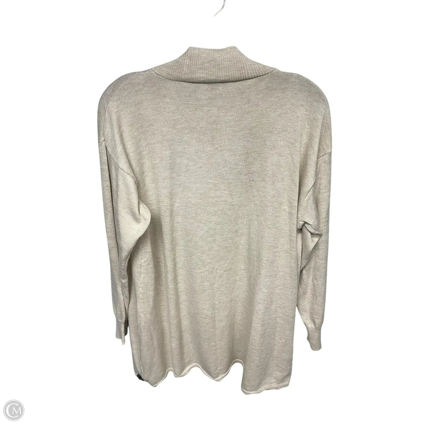 Cardigan By Gloria Vanderbilt In Tan, Size: L