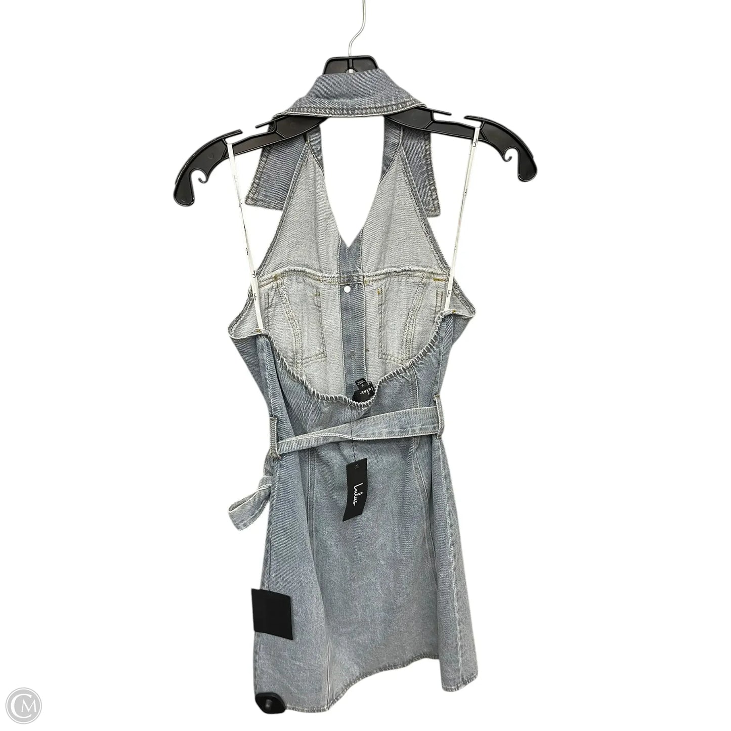 Dress Casual Short By Lulus In Blue Denim, Size: S