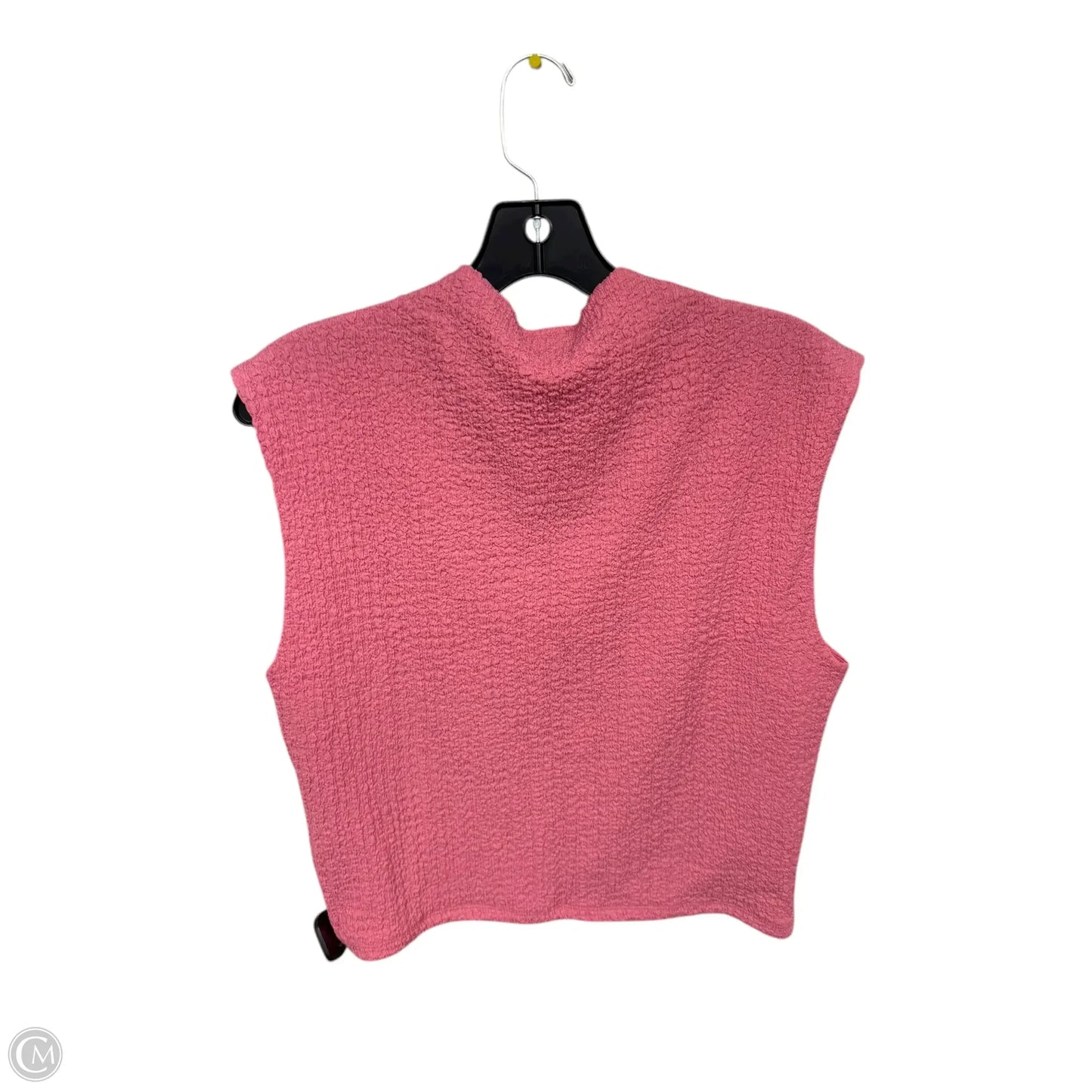 Top Sleeveless By Abercrombie And Fitch In Pink, Size: L