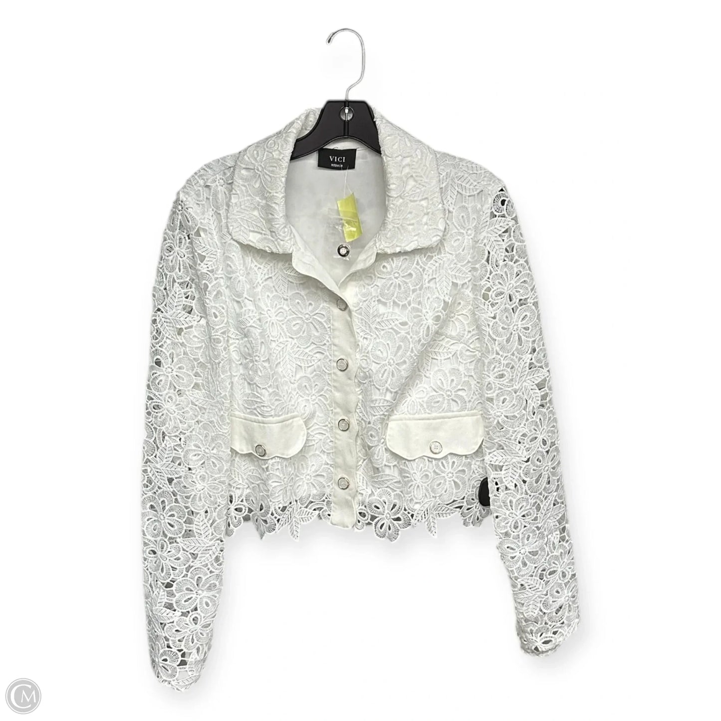 Blazer By Vici In White, Size: M