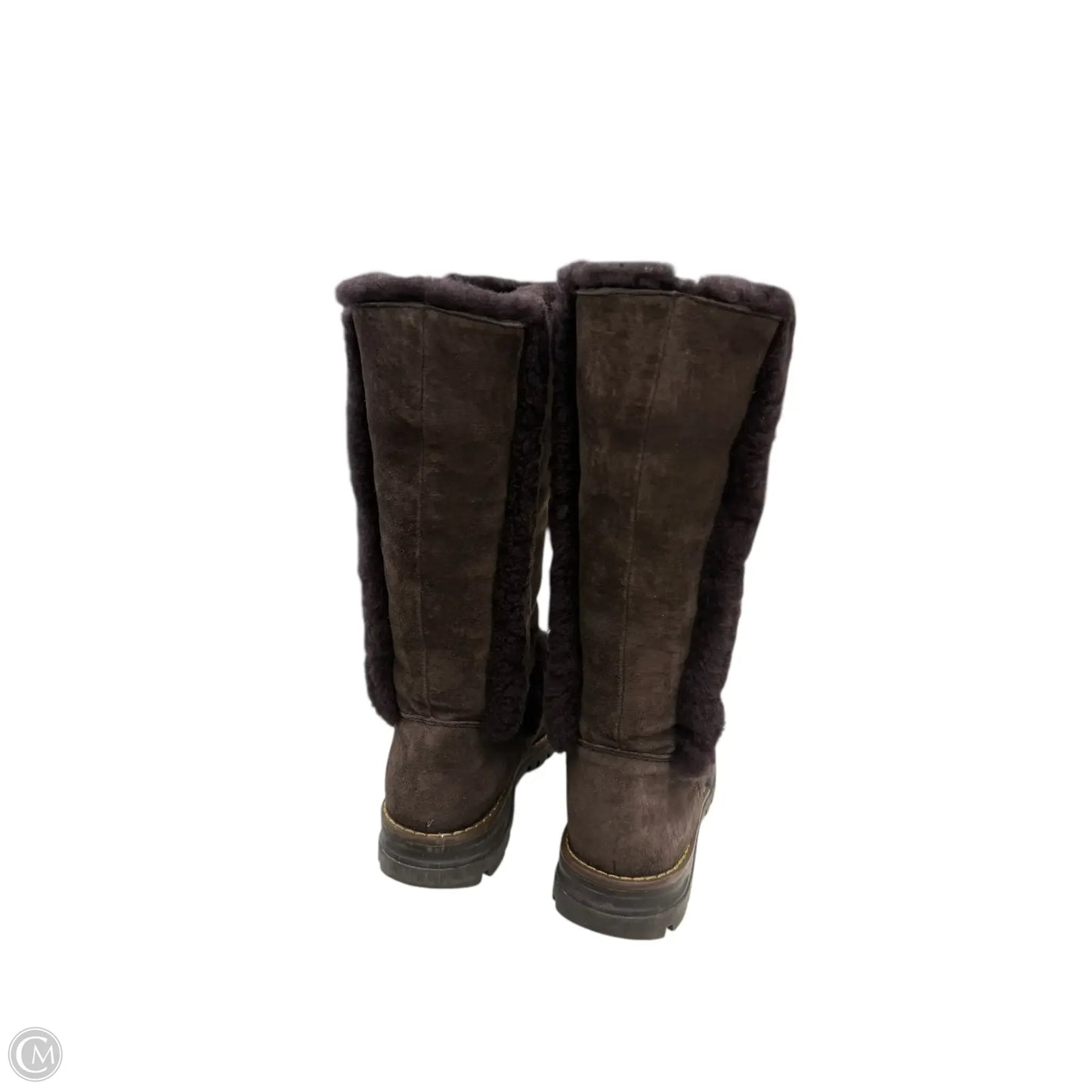 Boots Snow By Eddie Bauer In Brown, Size: 9