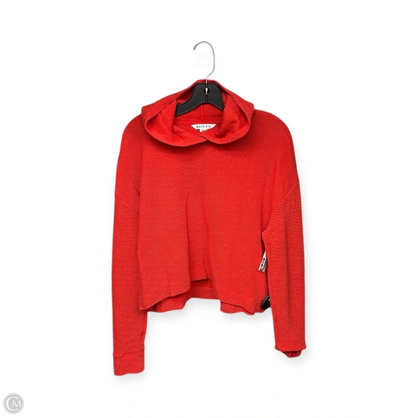 Athletic Sweatshirt Hoodie By Athleta In Orange, Size: S