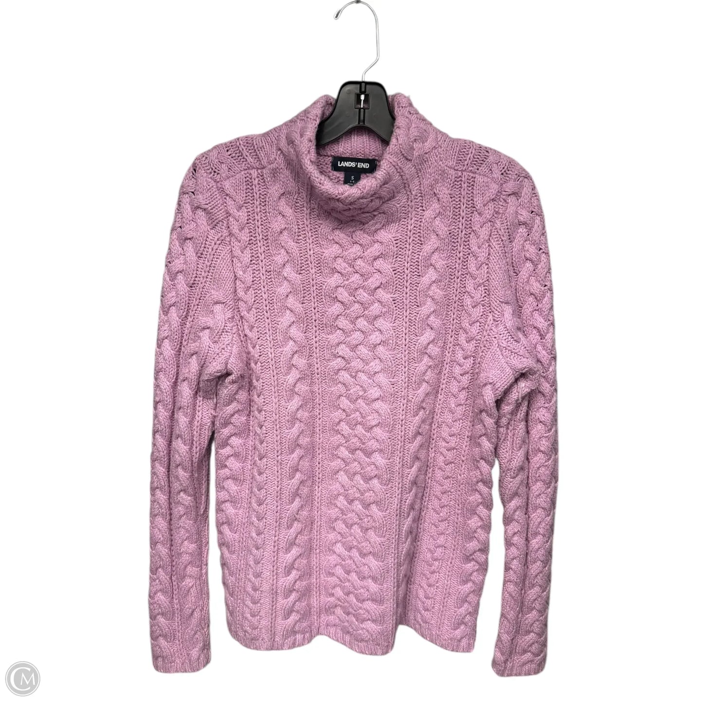 Sweater By Lands End In Pink, Size: S