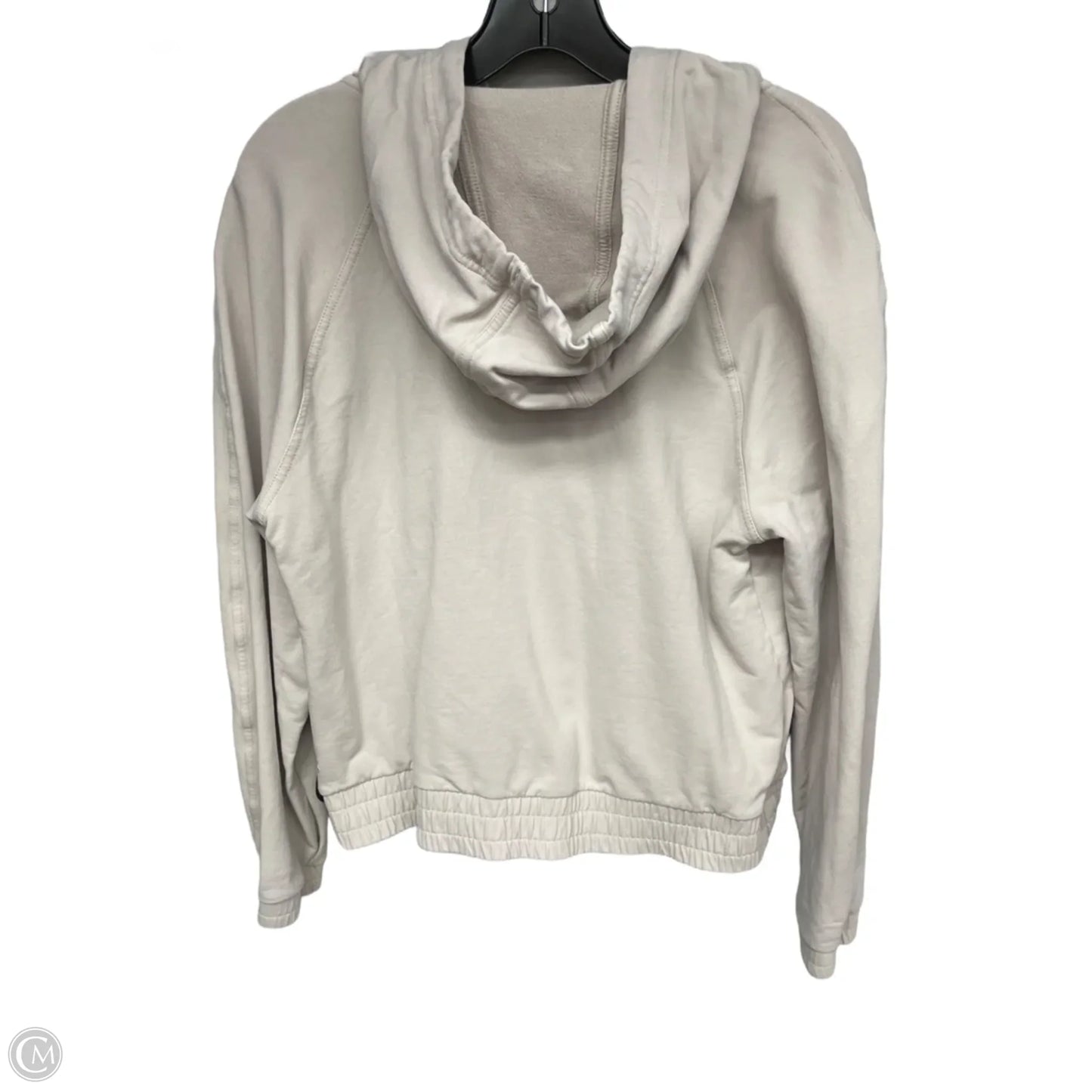 Athletic Sweatshirt Hoodie By Athleta In Beige, Size: S