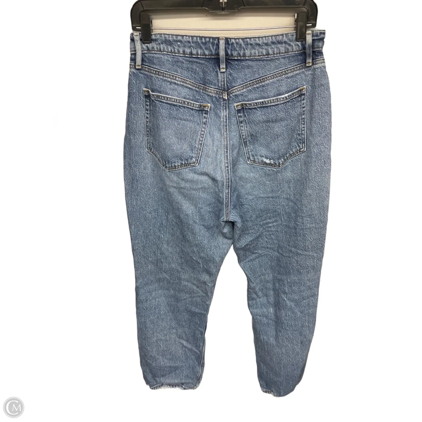 Jeans Straight By Loft In Blue Denim, Size: 6
