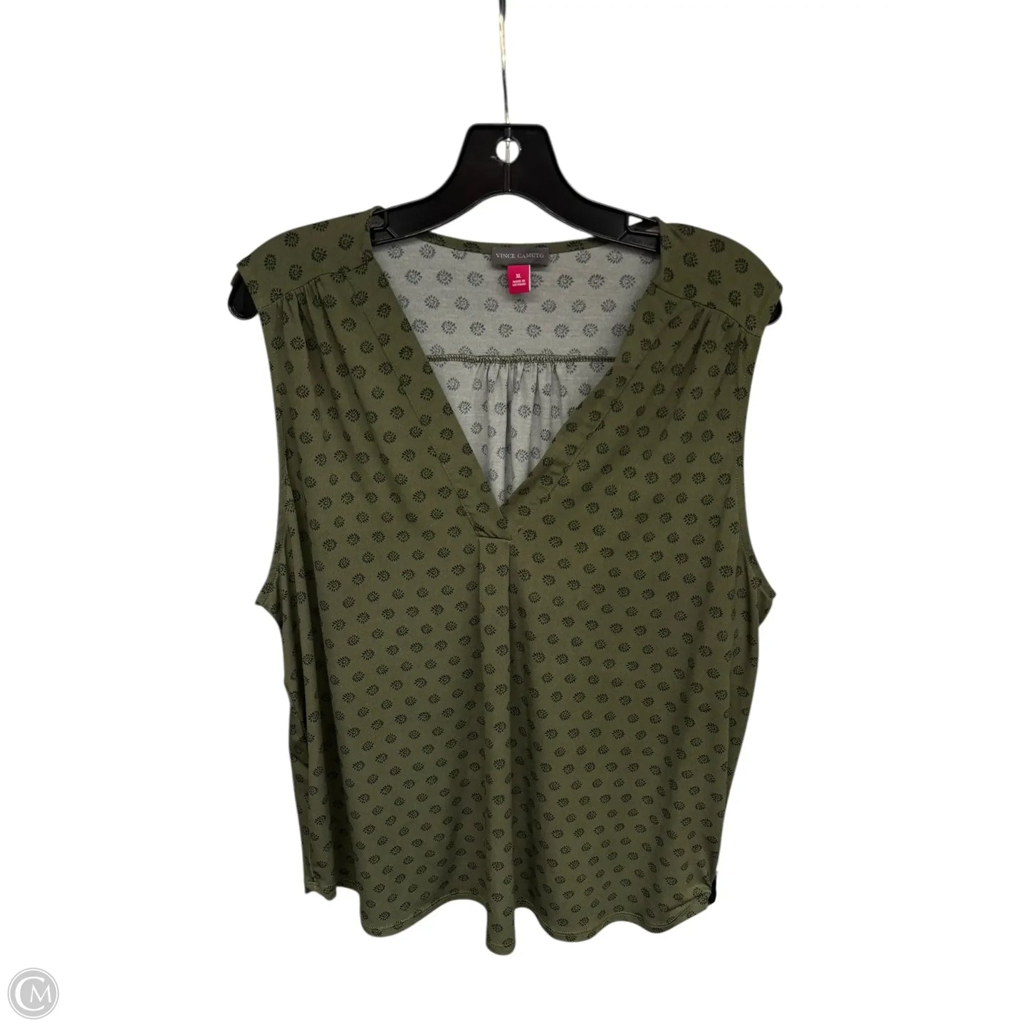 Top Sleeveless By Vince Camuto In Green, Size: Xl